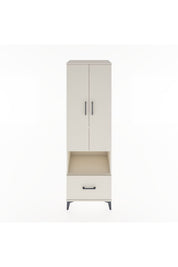 Hyperion Dolap 3 Raflı Tek Çekmeceli Tek Askılı 60x44x195 Aytaşı-Aytaşı