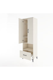 Hyperion Dolap 3 Raflı Tek Çekmeceli Tek Askılı 60x44x195 Aytaşı-Aytaşı