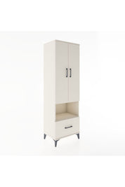 Hyperion Dolap 5 Raflı Tek Çekmeceli 2 Kapaklı 60x44x195 Aytaşı-Aytaşı