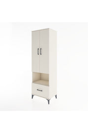 Hyperion Dolap 5 Raflı Tek Çekmeceli 2 Kapaklı 60x44x195 Aytaşı-Aytaşı