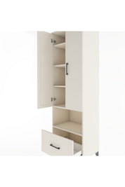 Hyperion Dolap 5 Raflı Tek Çekmeceli 2 Kapaklı 60x44x195 Aytaşı-Aytaşı