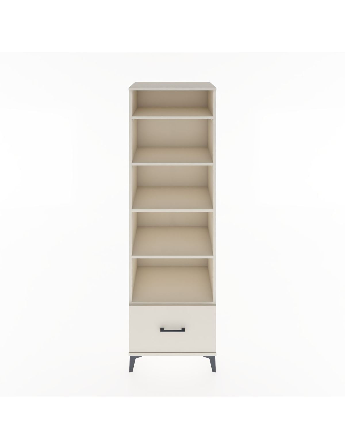 Hyperion Dolap 5 Raflı Tek Çekmeceli 60x44x195 Aytaşı-Aytaşı