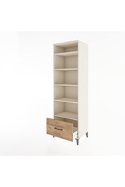 Hyperion Dolap 5 Raflı Tek Çekmeceli 60x44x195 Aytaşı-Çam