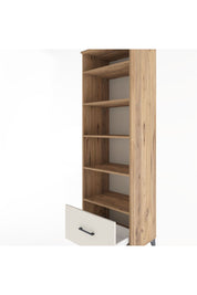 Hyperion Dolap 5 Raflı Tek Çekmeceli 60x44x195 Çam-Aytaşı