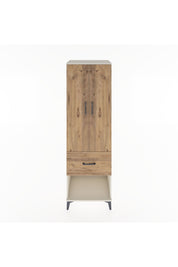 Hyperion Dolap 2 Raflı Tek Çekmeceli Tek Askılı 60x44x195 Aytaşı-Çam