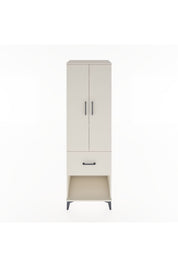 Hyperion Dolap 4 Raflı Tek Çekmeceli 2 Kapaklı 60x44x195 Aytaşı-Aytaşı