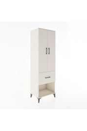 Hyperion Dolap 4 Raflı Tek Çekmeceli 2 Kapaklı 60x44x195 Aytaşı-Aytaşı