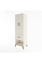 Hyperion Dolap 4 Raflı Tek Çekmeceli 2 Kapaklı 60x44x195 Aytaşı-Aytaşı