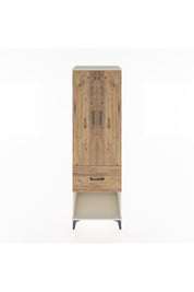 Hyperion Dolap 4 Raflı Tek Çekmeceli 2 Kapaklı 60x44x195 Aytaşı-Çam