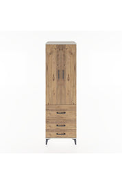 Hyperion Dolap 2 Raflı 3 Çekmeceli Tek Askılı 60x44x195 Aytaşı-Çam