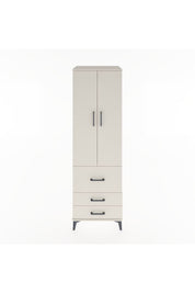 Hyperion Dolap 4 Raflı 3 Çekmeceli 2 Kapaklı 60x44x195 Aytaşı-Aytaşı