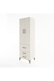 Hyperion Dolap 4 Raflı 3 Çekmeceli 2 Kapaklı 60x44x195 Aytaşı-Aytaşı