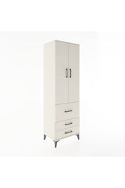 Hyperion Dolap 4 Raflı 3 Çekmeceli 2 Kapaklı 60x44x195 Aytaşı-Aytaşı