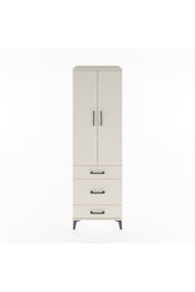 Hyperion Dolap 4 Raflı 3 Çekmeceli 2 Kapaklı 60x44x195 Aytaşı-Aytaşı