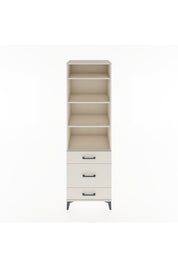 Hyperion Dolap 4 Raflı 3 Çekmeceli 60x44x195 Aytaşı-Aytaşı