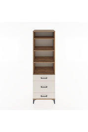 Hyperion Dolap 4 Raflı 3 Çekmeceli 60x44x195 Çam-Aytaşı