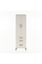 Hyperion Dolap 4 Raflı 3 Çekmeceli 2 Kapaklı 60x44x195 Aytaşı-Aytaşı