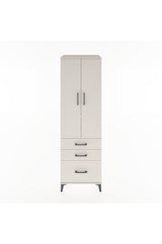 Hyperion Dolap 2 Raflı 3 Çekmeceli Tek Askılı 60x44x195 Aytaşı-Aytaşı