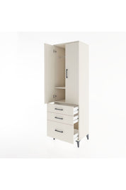 Hyperion Dolap 2 Raflı 3 Çekmeceli Tek Askılı 60x44x195 Aytaşı-Aytaşı