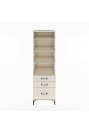 Hyperion Dolap 4 Raflı 3 Çekmeceli 60x44x195 Aytaşı-Aytaşı