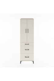 Hyperion Dolap 3 Raflı 3 Çekmeceli 2 Kapaklı 60x44x195 Aytaşı-Aytaşı