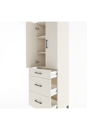 Hyperion Dolap 3 Raflı 3 Çekmeceli 2 Kapaklı 60x44x195 Aytaşı-Aytaşı