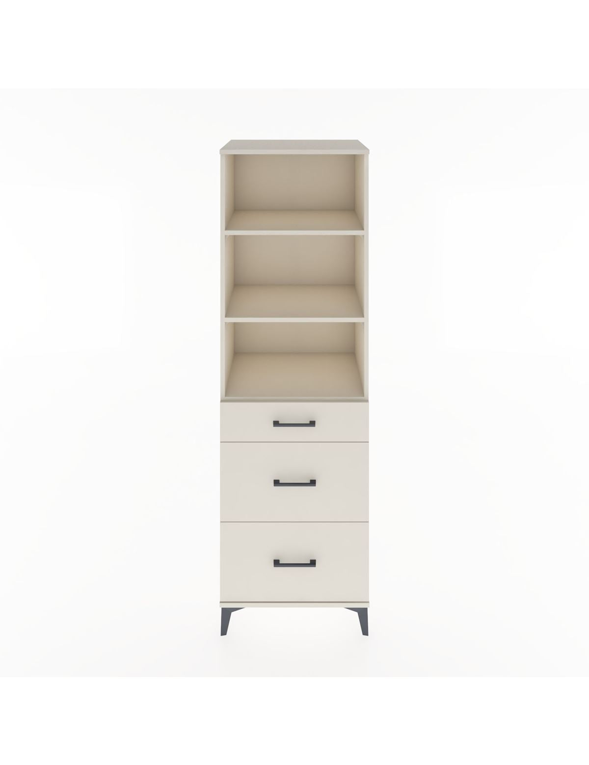 Hyperion Dolap 3 Raflı 3 Çekmeceli 60x44x195 Aytaşı-Aytaşı