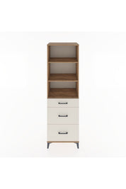 Hyperion Dolap 3 Raflı 3 Çekmeceli 60x44x195 Çam-Aytaşı