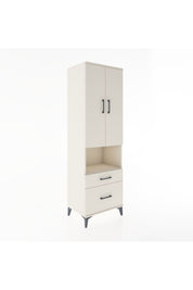 Hyperion Dolap 2 Raflı 2 Çekmeceli Tek Askılı 60x44x195 Aytaşı-Aytaşı