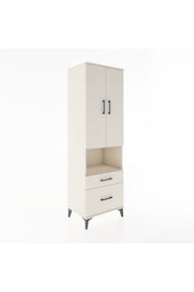 Hyperion Dolap 4 Raflı 2 Çekmeceli 2 Kapaklı 60x44x195 Aytaşı-Aytaşı