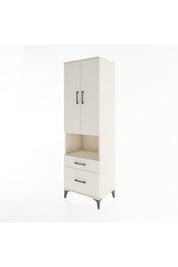 Hyperion Dolap 4 Raflı 2 Çekmeceli 2 Kapaklı 60x44x195 Aytaşı-Aytaşı