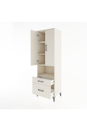 Hyperion Dolap 4 Raflı 2 Çekmeceli 2 Kapaklı 60x44x195 Aytaşı-Aytaşı
