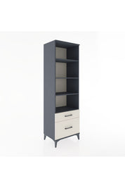 Hyperion Dolap 4 Raflı 2 Çekmeceli 60x44x195 Antrasit-Aytaşı