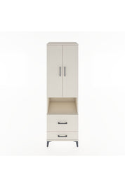 Hyperion Dolap 2 Raflı 2 Çekmeceli Tek Askılı 60x44x195 Aytaşı-Aytaşı