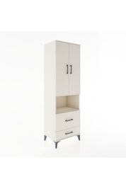 Hyperion Dolap 2 Raflı 2 Çekmeceli Tek Askılı 60x44x195 Aytaşı-Aytaşı