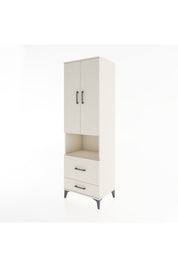 Hyperion Dolap 2 Raflı 2 Çekmeceli Tek Askılı 60x44x195 Aytaşı-Aytaşı