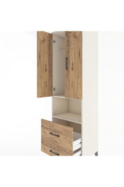 Hyperion Dolap 2 Raflı 2 Çekmeceli Tek Askılı 60x44x195 Aytaşı-Çam