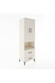 Hyperion Dolap 4 Raflı 2 Çekmeceli 2 Kapaklı 60x44x195 Aytaşı-Aytaşı