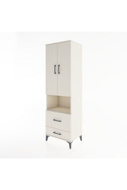 Hyperion Dolap 4 Raflı 2 Çekmeceli 2 Kapaklı 60x44x195 Aytaşı-Aytaşı