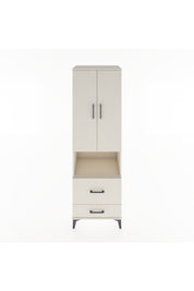 Hyperion Dolap 4 Raflı 2 Çekmeceli 2 Kapaklı 60x44x195 Aytaşı-Aytaşı
