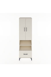 Hyperion Dolap 3 Raflı Tek Çekmeceli Tek Askılı 60x44x195 Aytaşı-Aytaşı