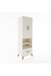 Hyperion Dolap 3 Raflı Tek Çekmeceli Tek Askılı 60x44x195 Aytaşı-Aytaşı