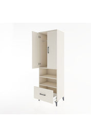 Hyperion Dolap 3 Raflı Tek Çekmeceli Tek Askılı 60x44x195 Aytaşı-Aytaşı
