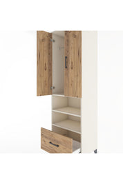 Hyperion Dolap 3 Raflı Tek Çekmeceli Tek Askılı 60x44x195 Aytaşı-Çam
