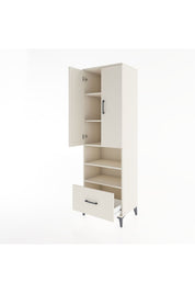Hyperion Dolap 5 Raflı Tek Çekmeceli 2 Kapaklı 60x44x195 Aytaşı-Aytaşı