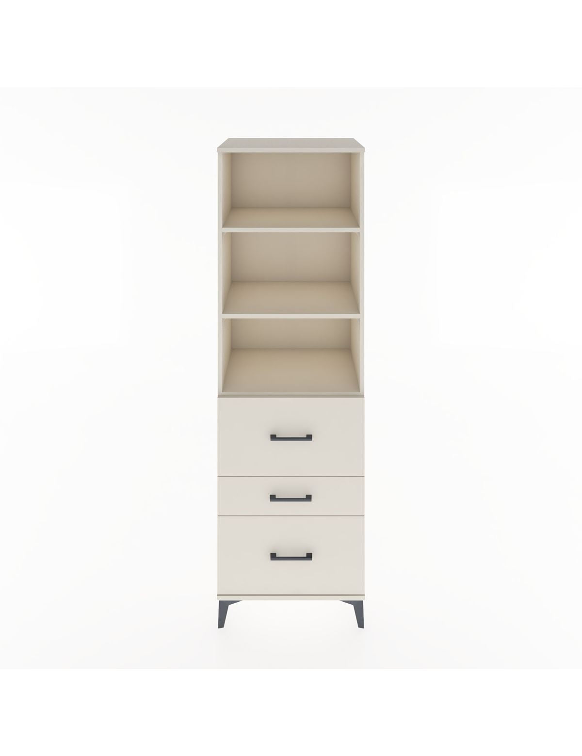 Hyperion Dolap 3 Raflı 3 Çekmeceli 60x44x195 Aytaşı-Aytaşı