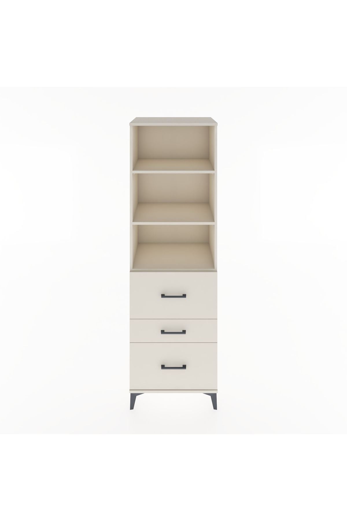 Hyperion Dolap 3 Raflı 3 Çekmeceli 60x44x195 Aytaşı-Aytaşı