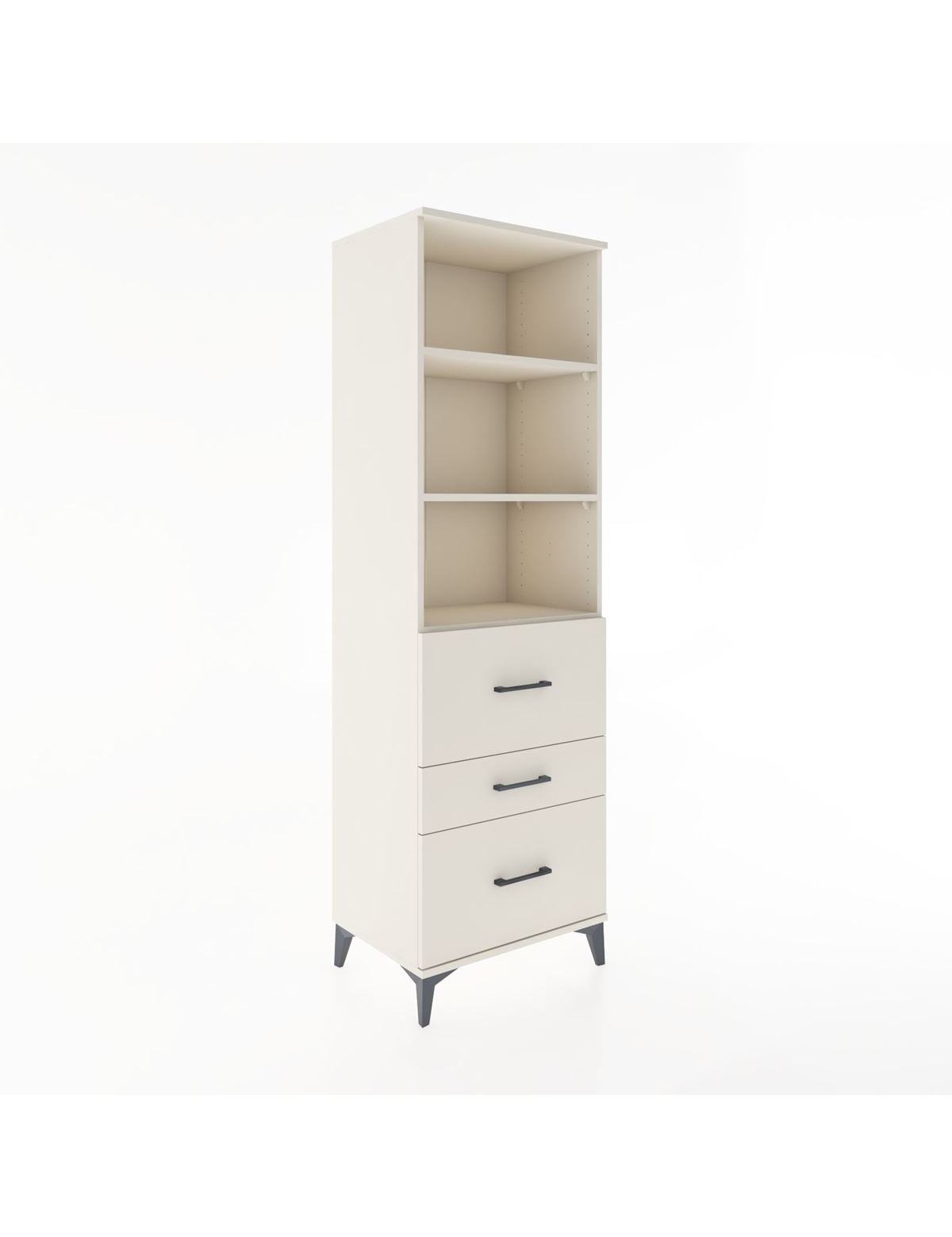 Hyperion Dolap 3 Raflı 3 Çekmeceli 60x44x195 Aytaşı-Aytaşı