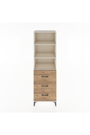 Hyperion Dolap 3 Raflı 3 Çekmeceli 60x44x195 Aytaşı-Çam