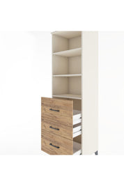 Hyperion Dolap 3 Raflı 3 Çekmeceli 60x44x195 Aytaşı-Çam